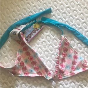 Mudd Girls Bikini Top and Bottoms in Size 14